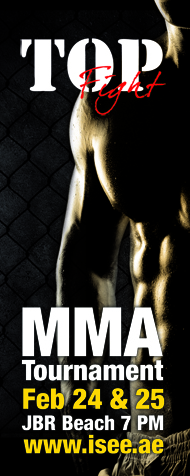 Top Fight - MMA Tournament - Feb 24-25, 2012 - JBR Beach 7pm