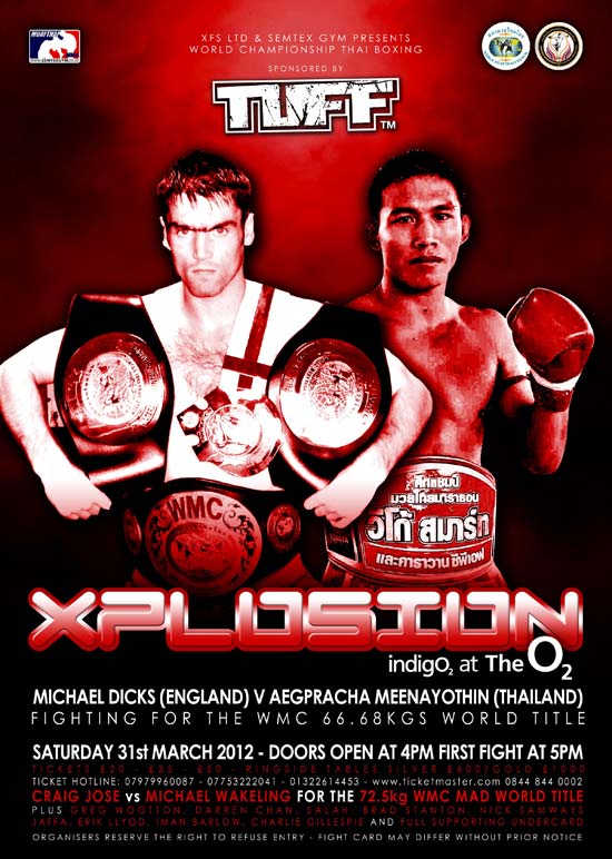 Muaythai Xplosion at the O2 in London
