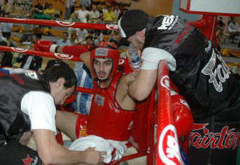 Mansoor Lootah won bronze medal on IFMA 2007