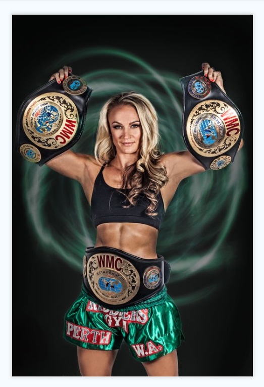 Caley Reece, undisputed Female Muaythai Champion, says goodbye to the ring