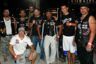 Malik Omarov attended bikers’ party in Fudjairah