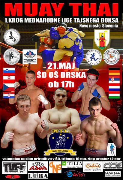 1st ROUND OF THE SLOVENIAN MUAYTHAI LEAGUE KICKS OFF
