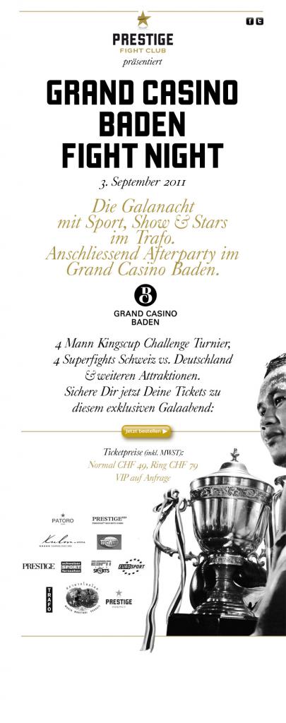 Grand Casino Baden Fight Night