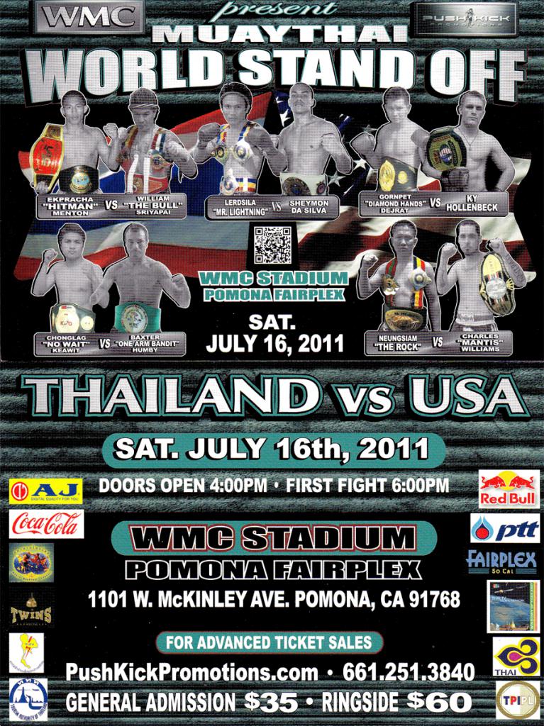 WMC World Muaythai Stand Off