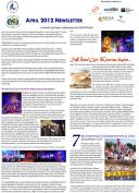 April 2012 Newsletter