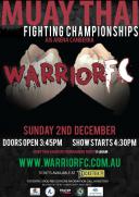Prepare for Battle: Warrior FC – Canberra