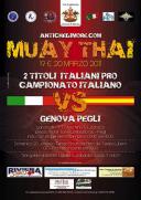  Muaythai Goes Italiano in March!