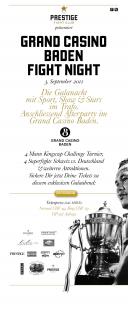 Grand Casino Baden Fight Night