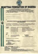  NIGERIA NATIONAL AMATEUR MUAYTHAI CHAMPIONSHIPS 